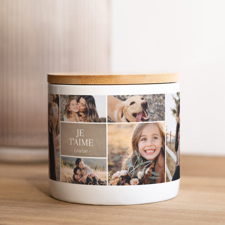 Pot en céramique Objets 48 cl Multiphotos kraft