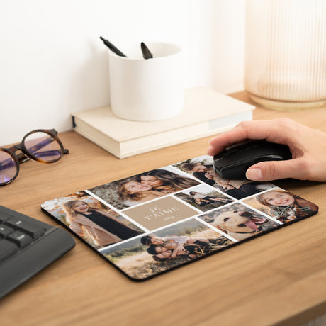 Tapis de souris Objets Rectangle Multiphotos kraft