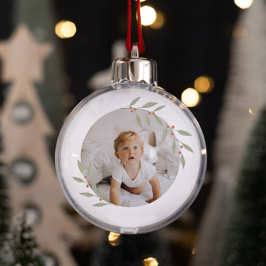 Boule de Noël Fin d'année Ronde Brin d'amour photo