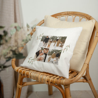 Coussin Fin d'année Beige naturel Brin d'amour photo N° 2