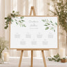 Plan de table Mariage Paysage 90 x 60 cm Feuillage photo N° 1