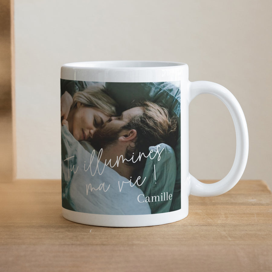 Mug Objets Blanc PS I love you photo