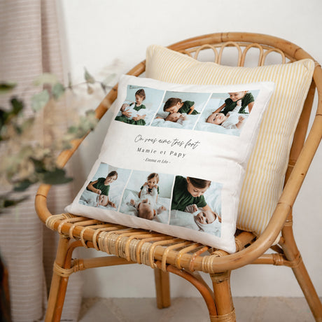 Coussin Objets Beige naturel 6 photos