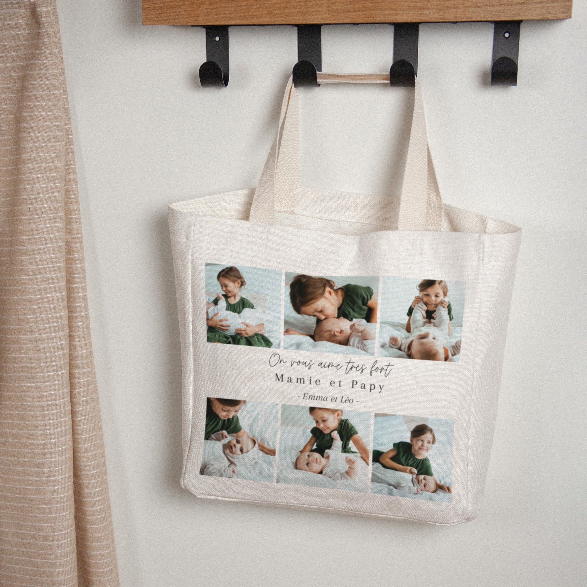 Tote bag Objets Anse en toile 6 photos photo N° 1