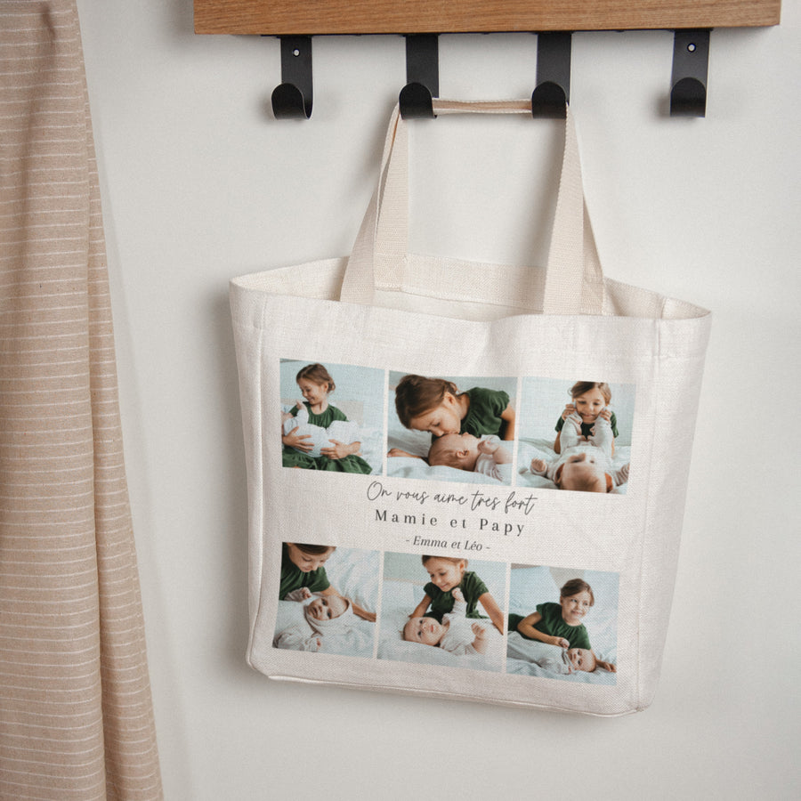 Tote bag Objets Anse en toile 6 photos photo