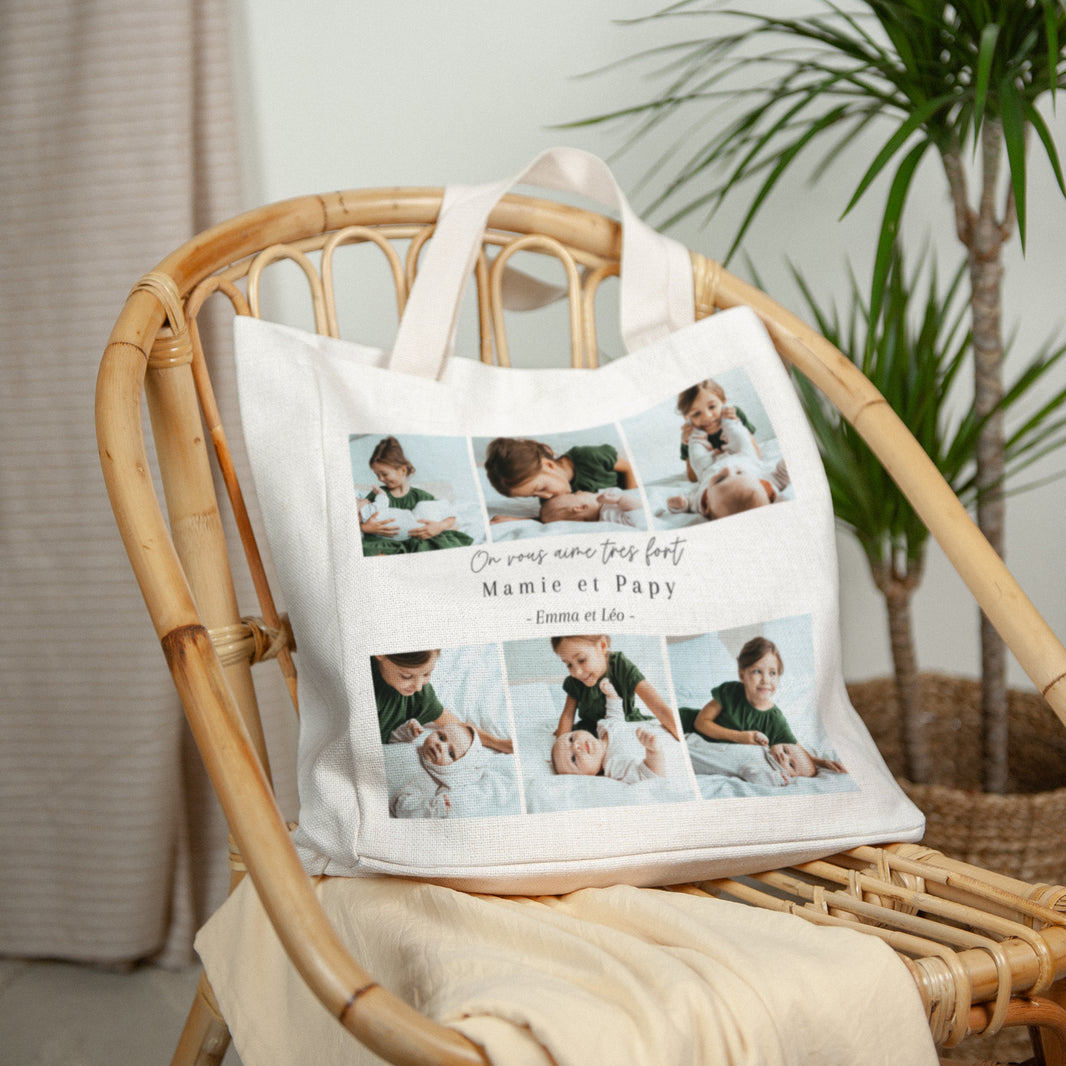 Tote bag Objets Anse en toile 6 photos photo N° 2