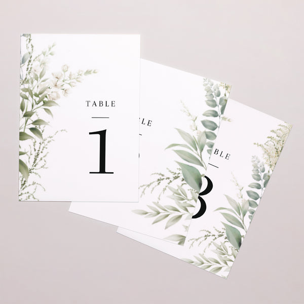 Marque table Mariage Rectangle Un air champêtre photo