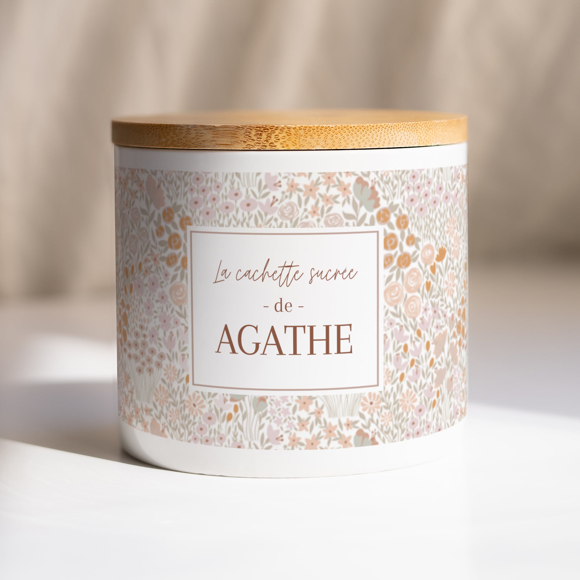 Pot en céramique Objets 48 cl Liberty rose photo N° 1
