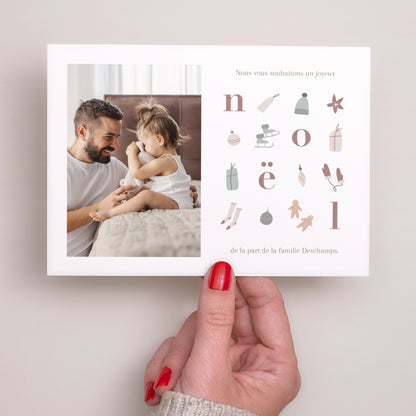 Carte de Noel Fin d'année Paysage Tout pour l'hiver photo N° 3