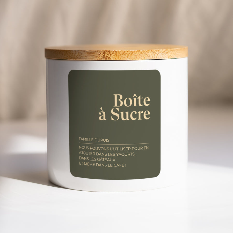 Pot en céramique Objets 48 cl La boîte à sucre photo