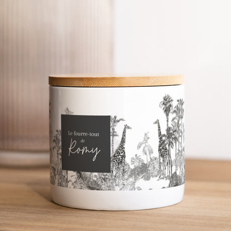 Pot en céramique Objets 48 cl Jungle