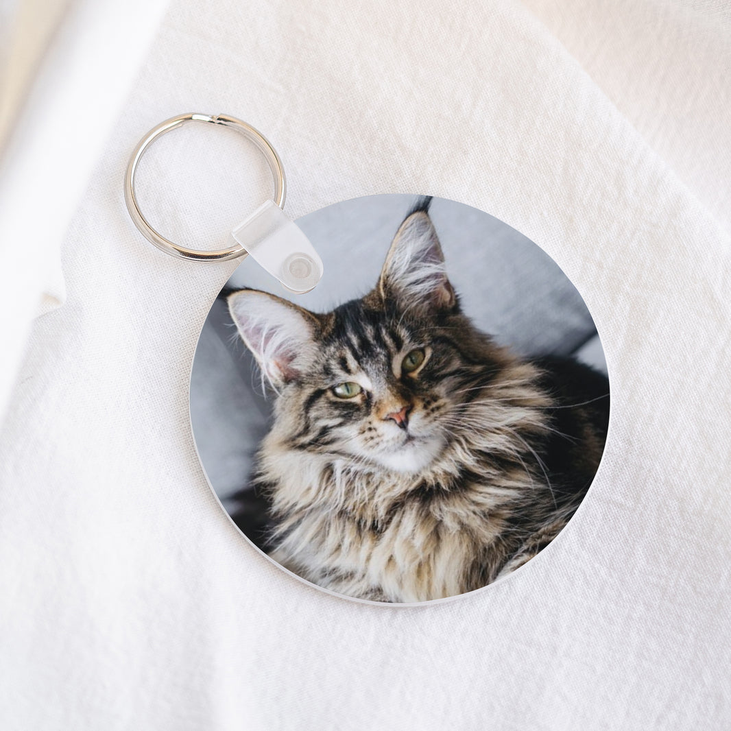 Porte-clés Objets Rond My lovely Cat photo N° 1