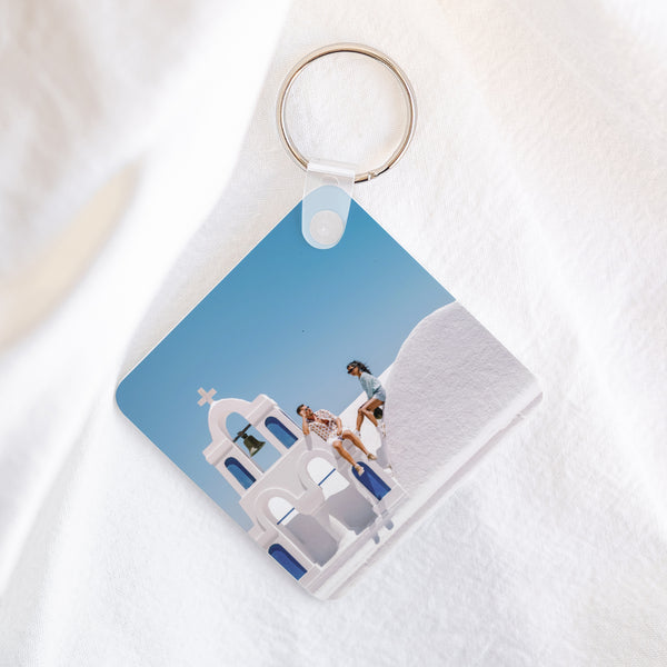 Porte-clés Objets Carré Holidays photo