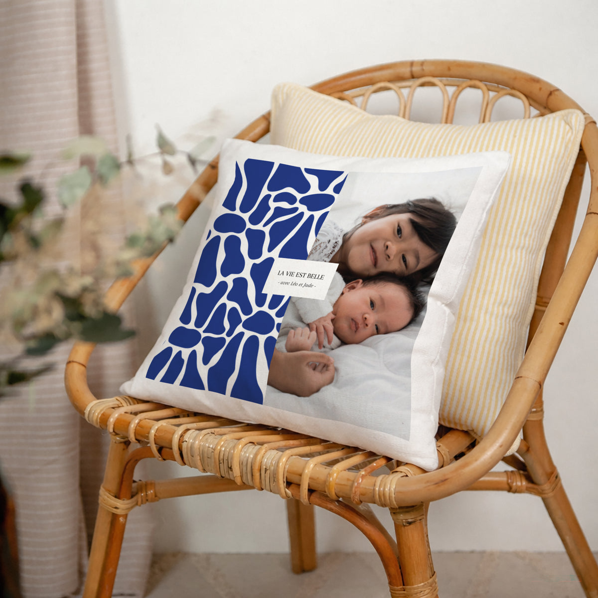 Coussin Objets Beige naturel Matisse photo N° 2