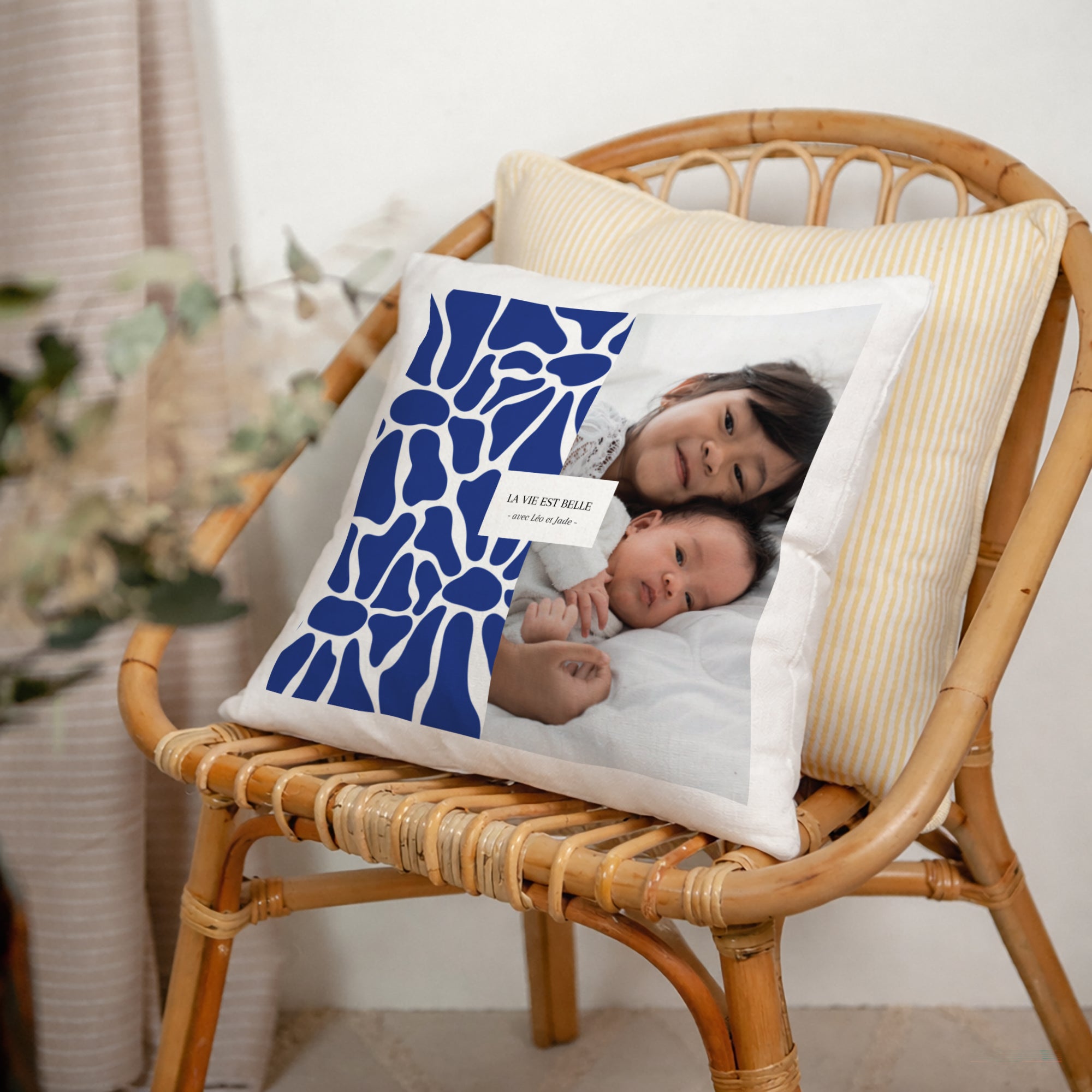 Coussin Objets Beige naturel Matisse photo N° 2