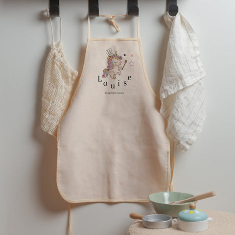Tablier enfant Objets 3 - 6 ans Licorne