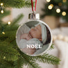Boule de Noël Fin d'année Ronde Mon premier noël photo N° 1