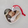 Boule de Noël Fin d'année Cœur Mon premier noël photo N° 2
