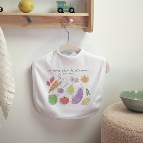 Bavoir Objets Tissu Le panier de légumes