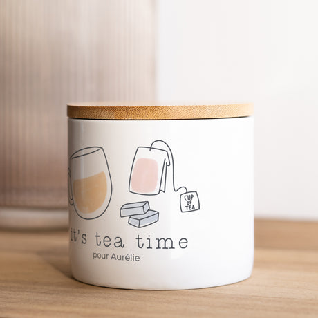 Pot en céramique Objets 48 cl Tea time