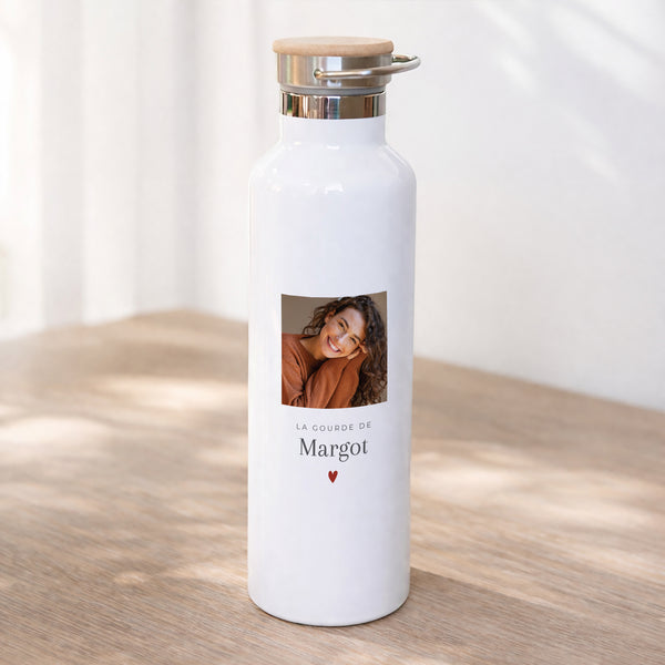 Gourde Objets 75 cl Typo Coeur photo