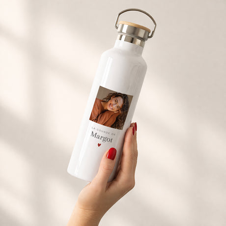 Gourde Objets 75 cl Typo Coeur