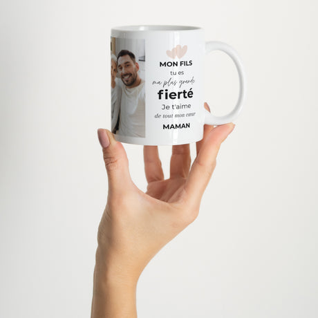 Mug Objets Blanc Mon fils chéri