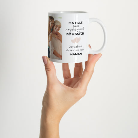 Mug Objets Blanc Ma fille adorée