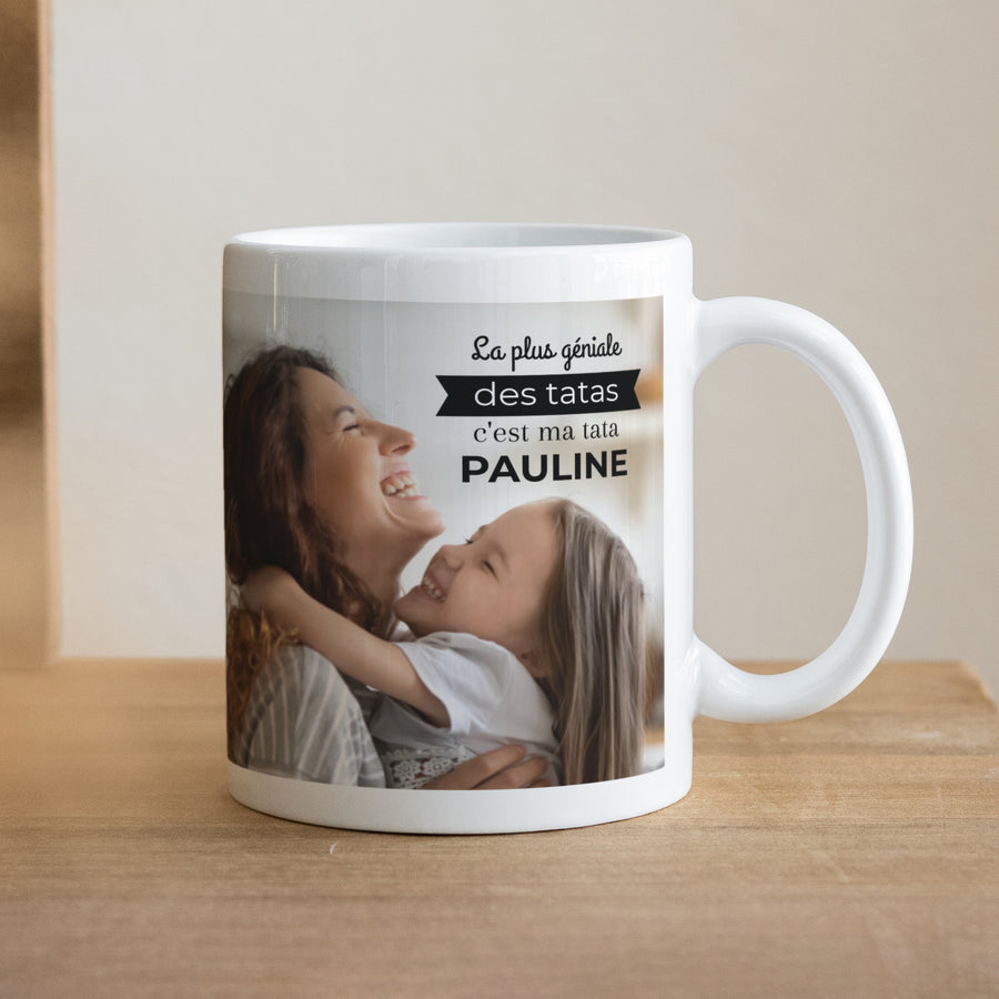 Mug Objets Blanc Tata chérie photo