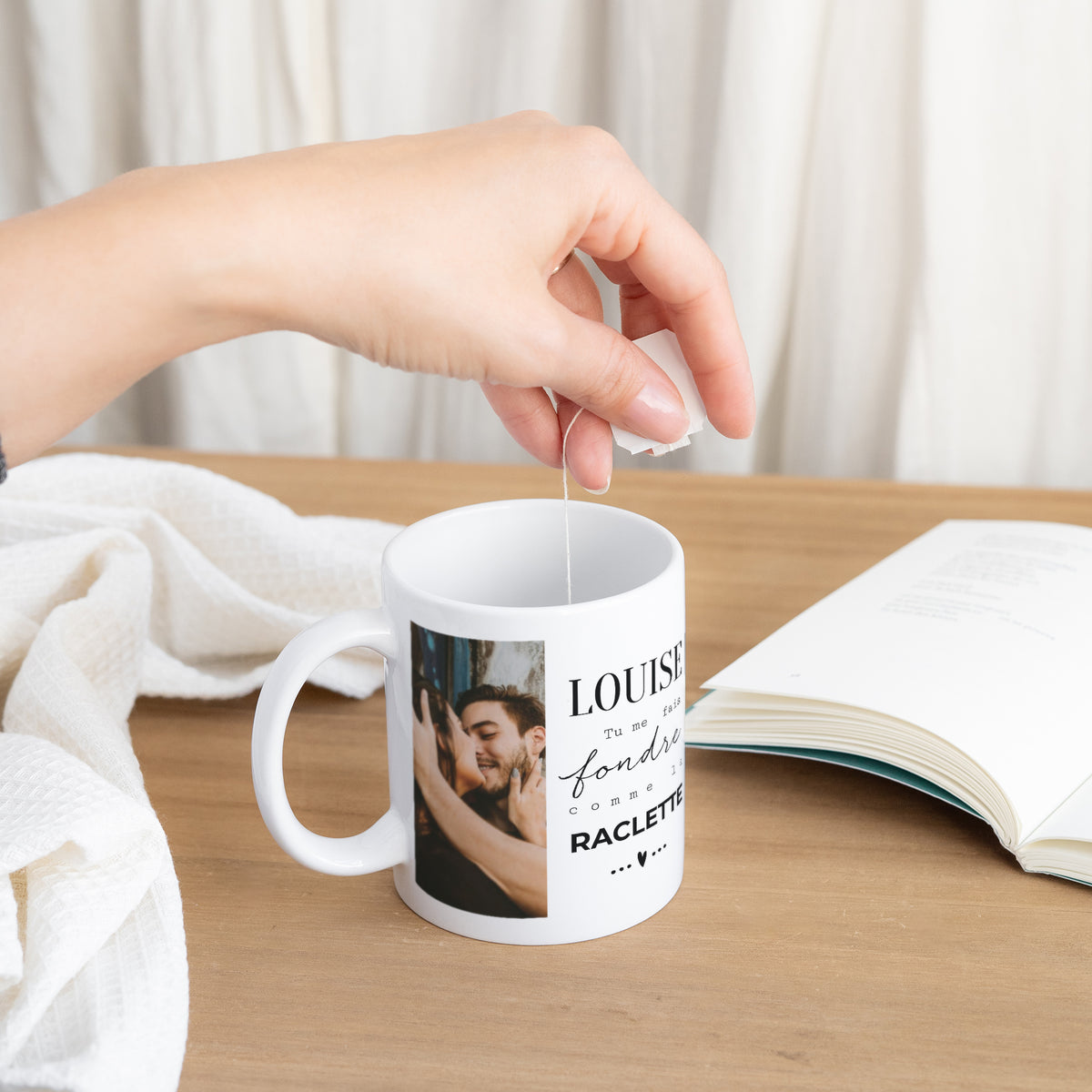 Mug Blanc Tu me fais fondre photo N° 3