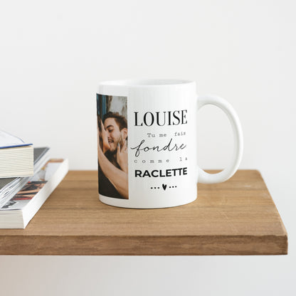 Mug Objets Blanc tu me fais fondre photo N° 4