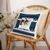Coussin Objets Beige naturel Christmas Blue photo N° 2