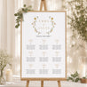 Plan de table Mariage Portrait 60 x 90 cm Fleurs sauvages II photo N° 1