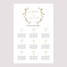 Plan de table Mariage Portrait 60 x 90 cm Fleurs sauvages II photo N° 2