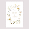 Panneau bienvenue Mariage Portrait 60 x 90 cm Fleurs sauvages II photo N° 2