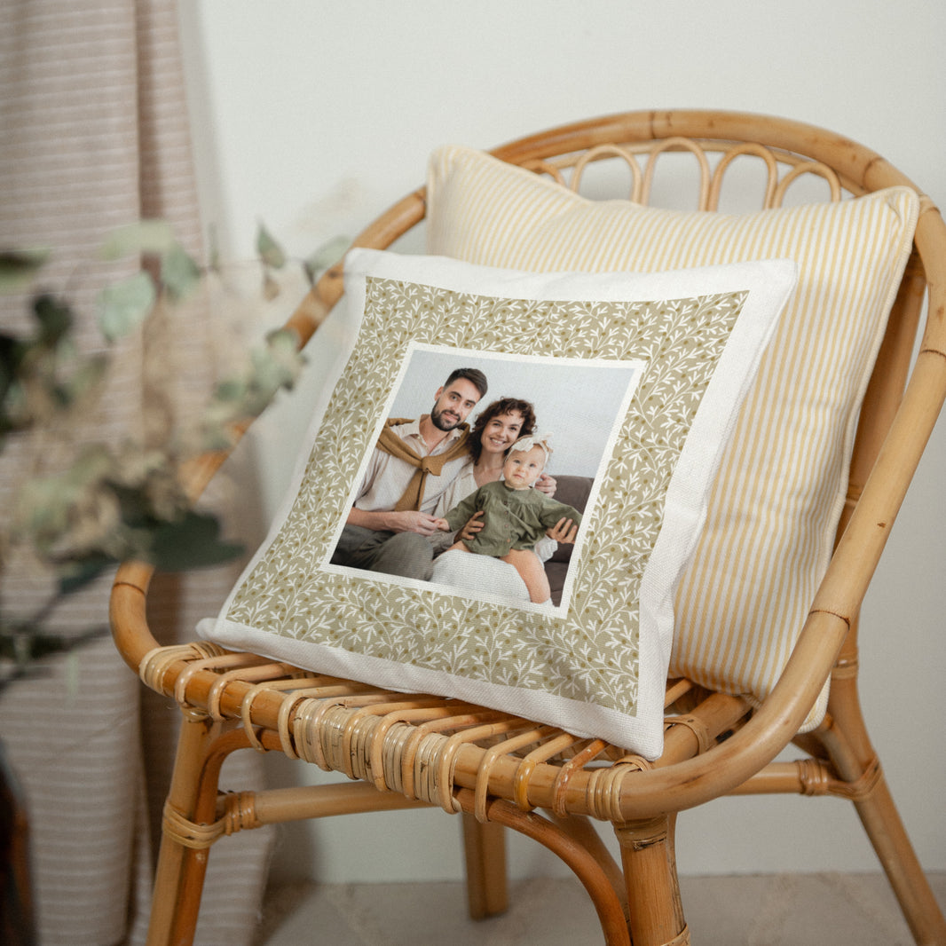 Coussin Objets Beige naturel Motifs Noël photo N° 2