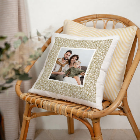 Coussin Objets Beige naturel Motifs Noël
