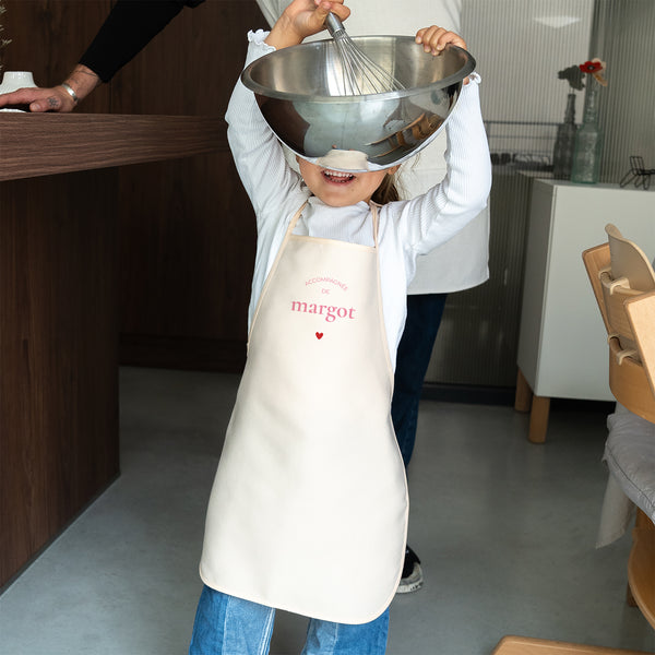 Tablier enfant Objets 3 - 6 ans La cuisine entre mère et fille photo