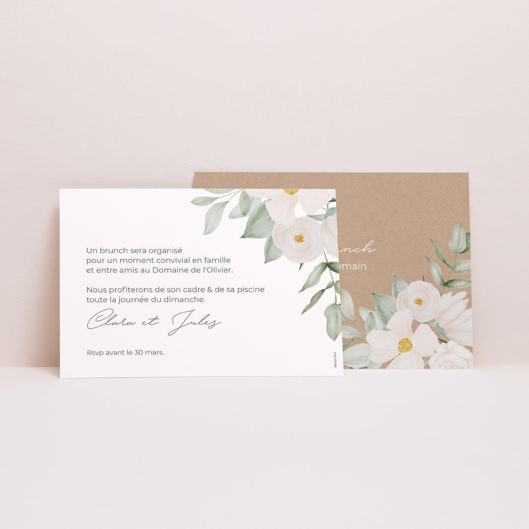 Invitations Mariage Paysage Romance photo N° 2