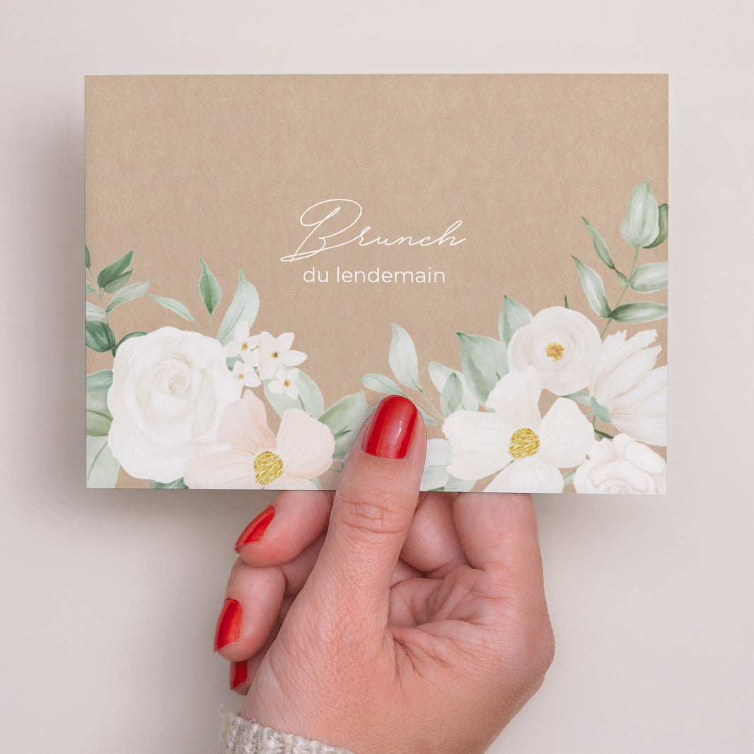 Invitations Mariage Paysage Romance photo N° 3