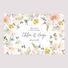 Panneau bienvenue Mariage Paysage 90 x 60 cm Fleurs pop II photo N° 2