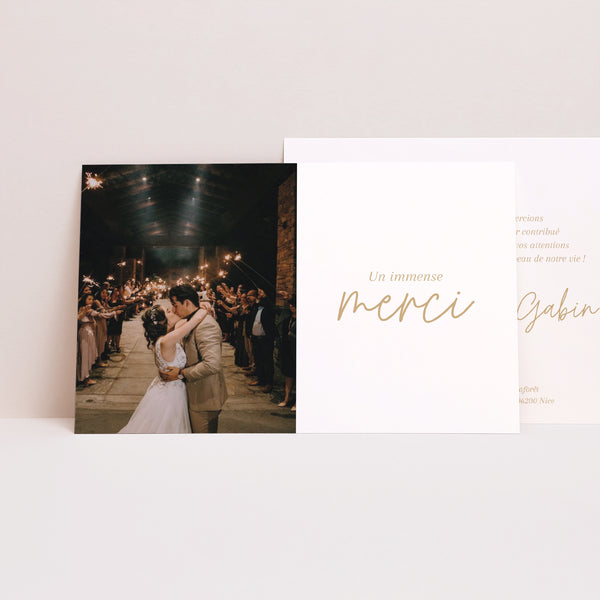 Remerciements Mariage Paysage Shakespeare photo