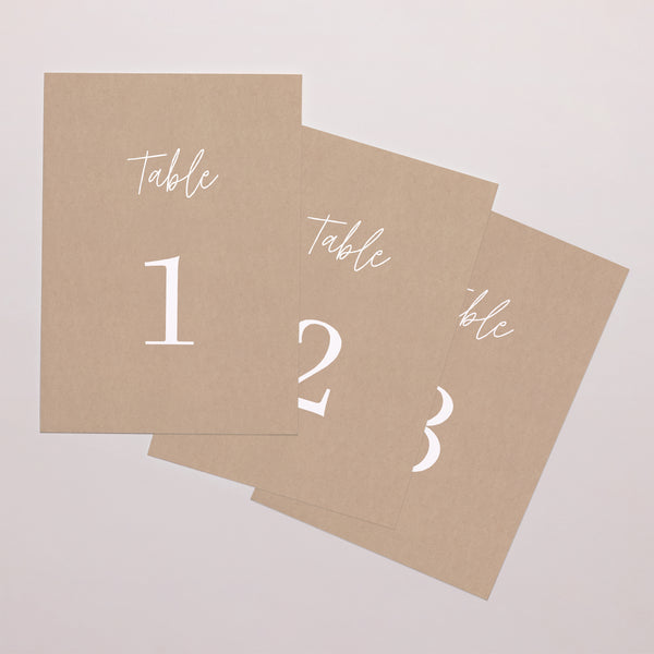 Marque table Mariage Rectangle Shakespeare II photo