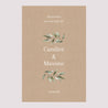 Panneau bienvenue Mariage Portrait 60 x 90 cm Majéline photo N° 2