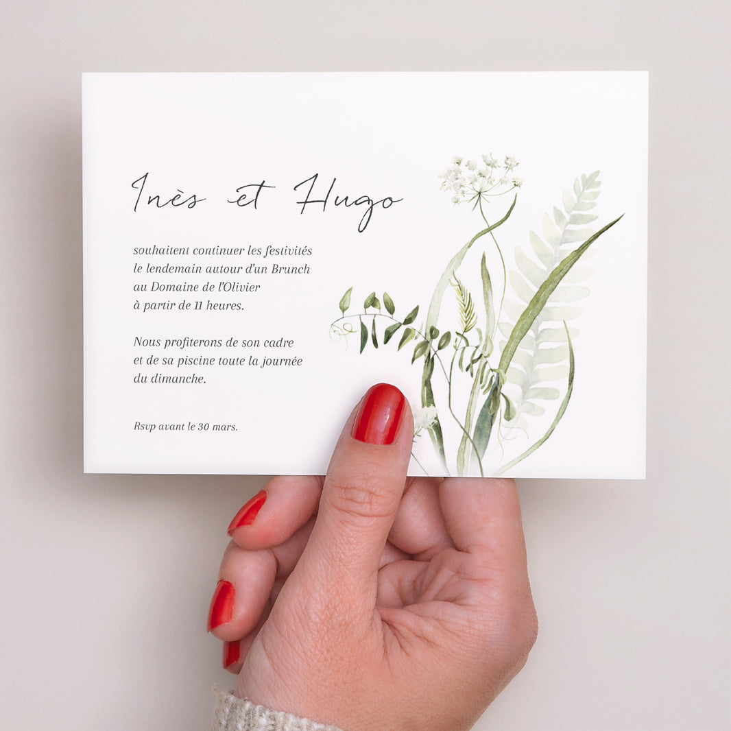 Invitations Mariage Paysage Séraline photo N° 3