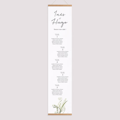 Plan de table Mariage Papier Séraline photo N° 1