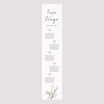 Plan de table Mariage Papier Séraline photo N° 3