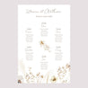 Plan de table Mariage Portrait Camélise photo N° 2