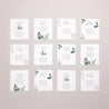 Plan de table Mariage Lot de 12 Couronne végétale photo N° 1