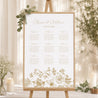 Plan de table Mariage Portrait Herbier doré photo N° 1